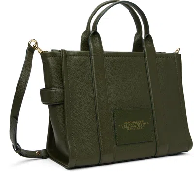 Marc Jacobs Borsa A Mano The Leather Small Tote Bag Forest