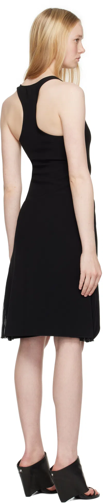 Courrèges Courreges Women 'infinty Pleats A-line' Dress In Black