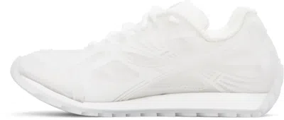 Bottega Veneta Men White Transparent Rubber Orbit Sneakers In Multi