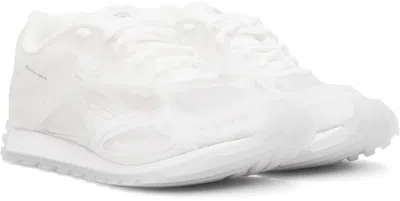 Bottega Veneta Men White Transparent Rubber Orbit Sneakers In Multi