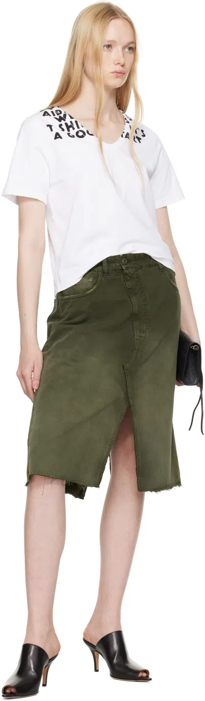 Mm6 Maison Margiela V-neck T-shirt