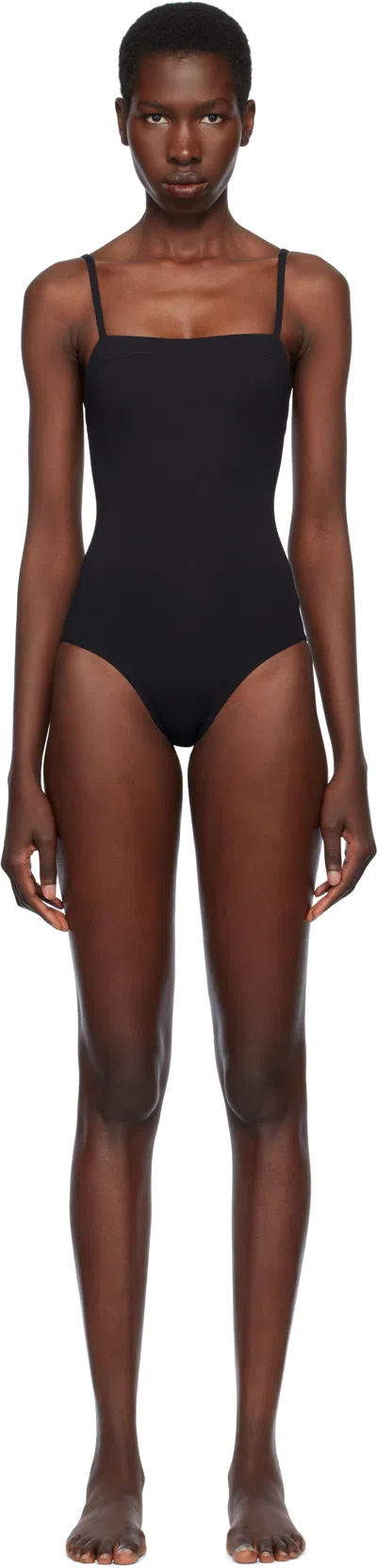 Eres Aquarelle Swimsuit In Black