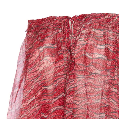 Isabel Marant Étoile Isabel Marant Etoile Fuchsia Printed ml Vutti Top