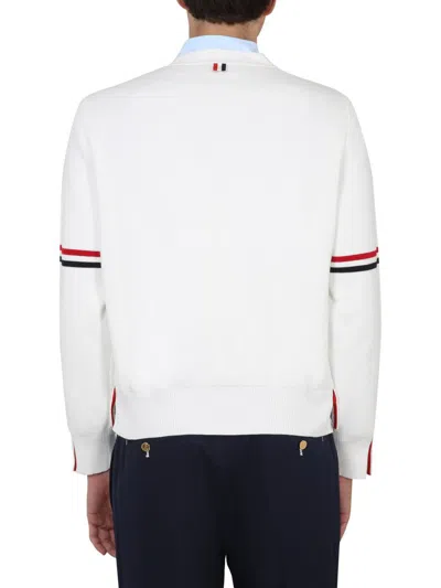 Thom Browne Men's V-neck Cardigan