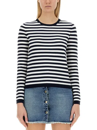 Michael Kors Striped Crewneck T-shirt