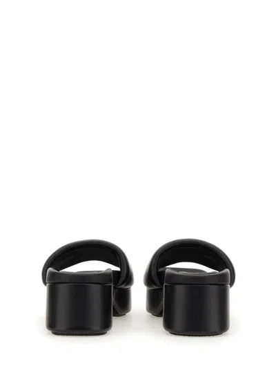 Alexander Wang Float Mules With Platform Sole And Squared Toe