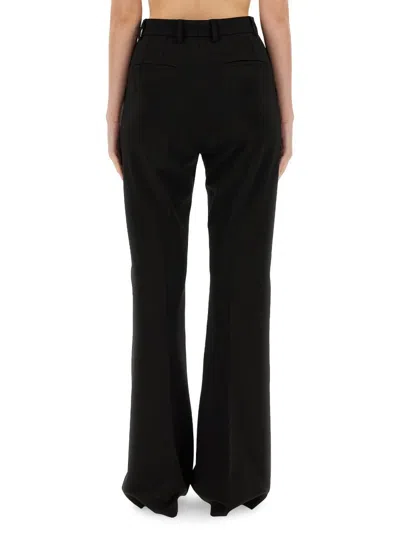 Dolce & Gabbana Flare Leg Trousers With Pockets And Belt Loops