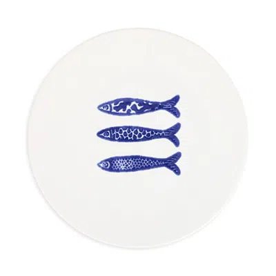 Vietri Santorini Minnows Salad Plate