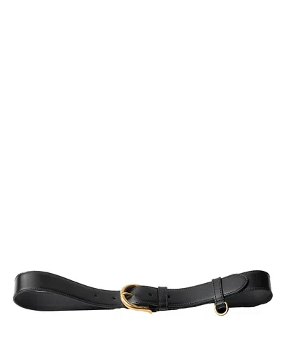 Prada Buckle Calf Leather Belt