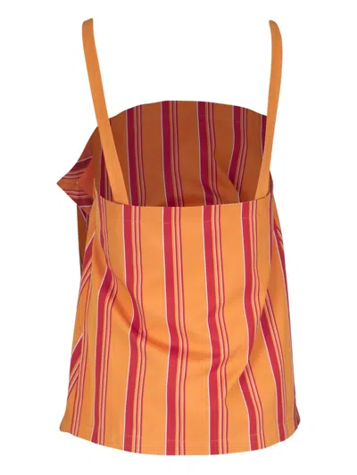 不对称条纹上衣