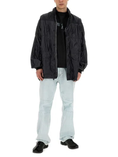 Our Legacy Exhaust Puffa Techno Fabric Jacket In Black