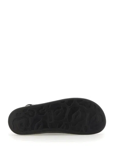 Shop Alexander Mcqueen Leather Sandal