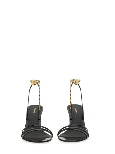 Ferragamo Patent Calf Sandals