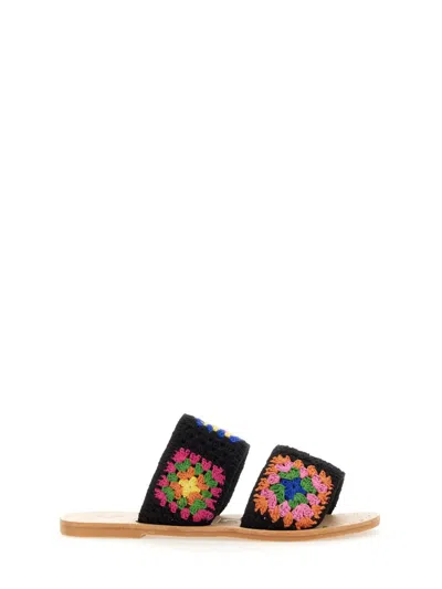 Manebi Manebí Yucatán Crochet Two Bands Sandals
