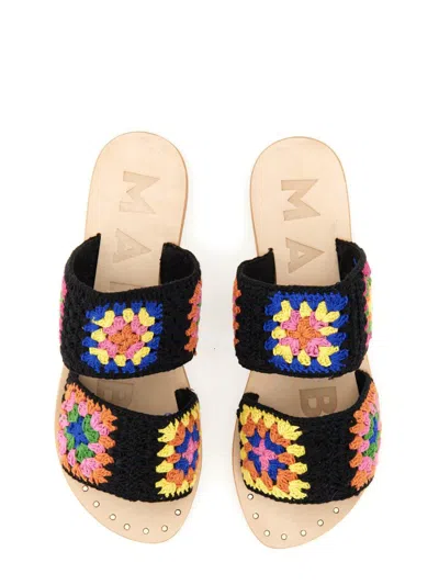 Manebi Manebí Yucatán Crochet Two Bands Sandals