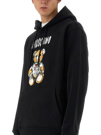 Moschino "drawn Teddy Bear" Sweatshirt