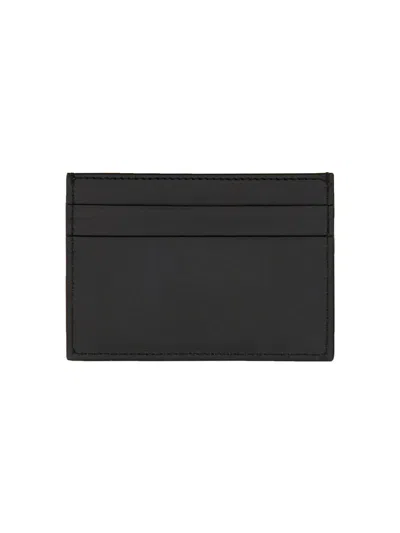 Dolce & Gabbana Small Zip-around Wallet In Calfskin With Raised Logo