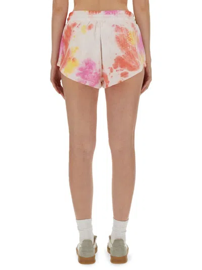 Msgm Tie-dye Sleeveless Drawstring Top