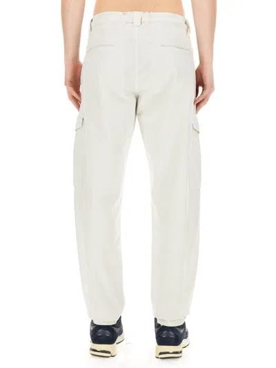 Aspesi Utility Trousers Featuring Multiple Pockets In White