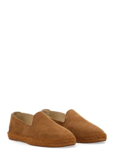 Manebi Espadrille In Suede