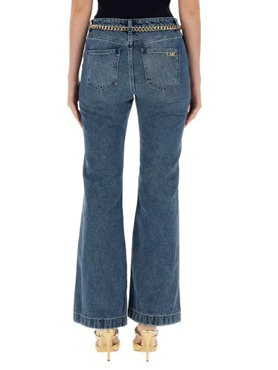 Michael Kors Flare Chain Belt Jeans