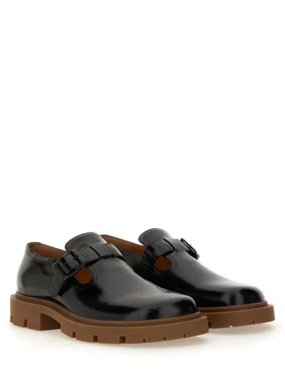 Maison Margiela Leather Monk Shoes