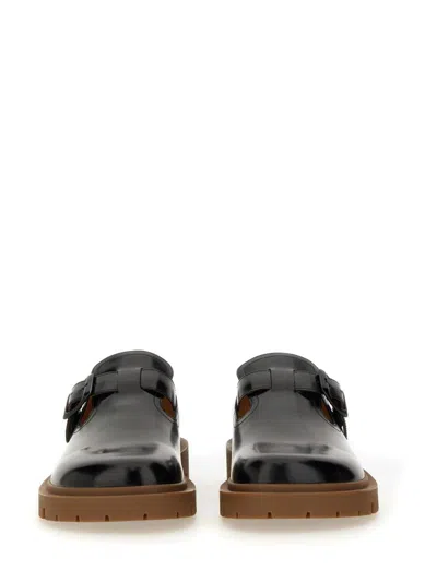 Maison Margiela Leather Monk Shoes