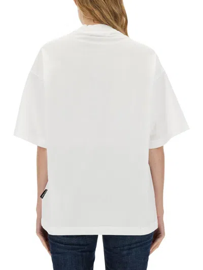 Palm Angels Ski Club Graphic Print Crew Neck T-shirt