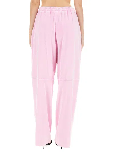 Alexander Wang T T By Alexander Wang Articulated Velour Track Pants
