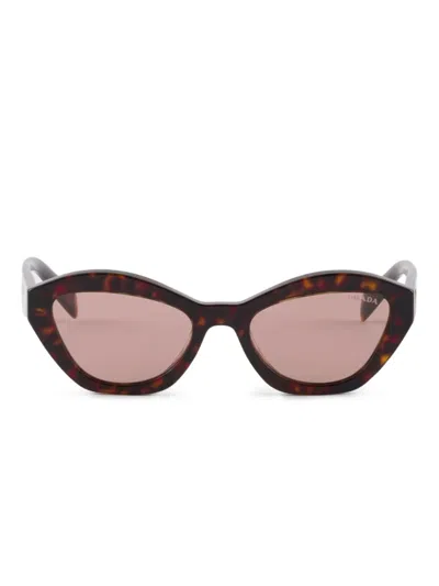 Prada Geometric-frame Sunglasses