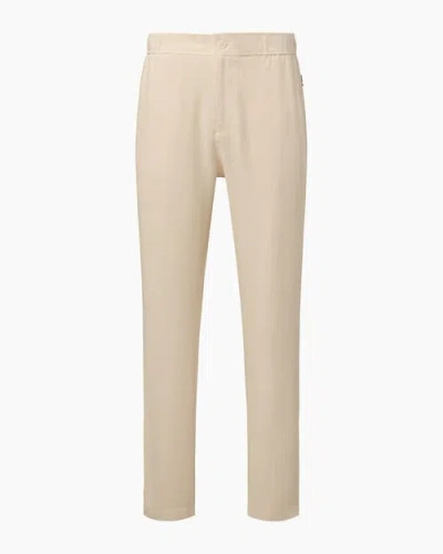 Onia Button Front Elastic Linen Pant