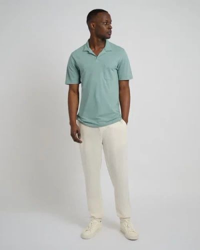 Onia Button Front Elastic Linen Pant