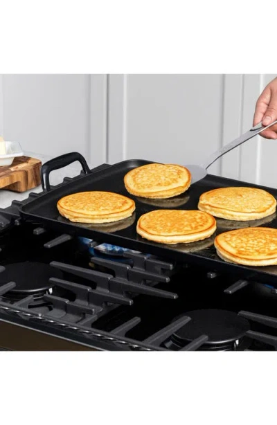 All-clad Enameled Cast Iron Griddle In Black