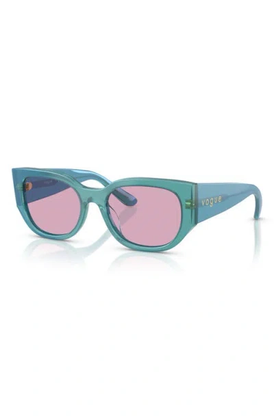 Vogue 53mm Irregular Sunglasses