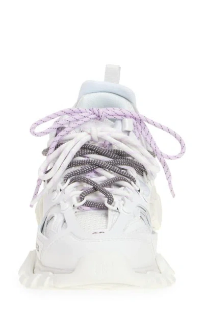 Balenciaga Sneaker Track Trail Laces Sneakers White In White