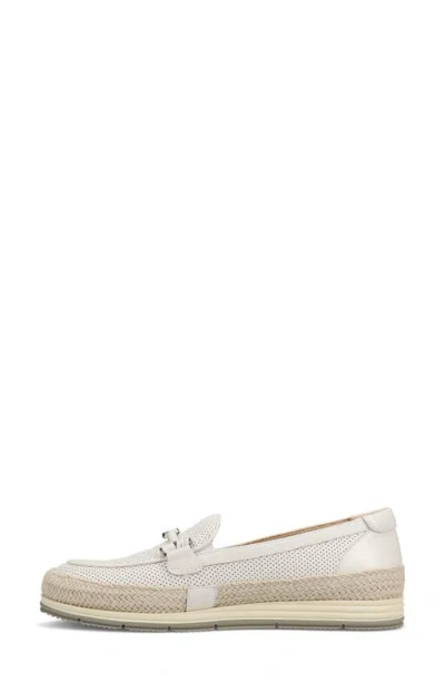 Vaneli Quarzi Bit Platform Loafer In White
