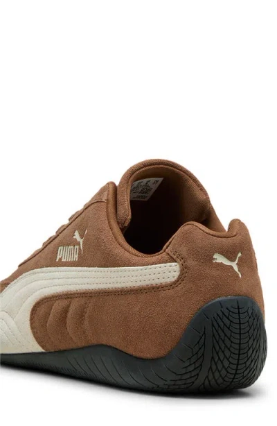 Puma Speedcat Archive Brown Sneakers With Side Logo In Suede Unisex