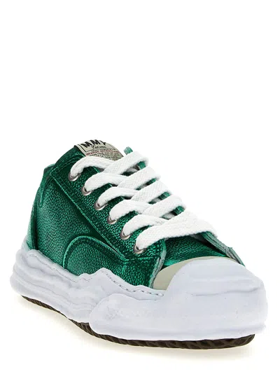 Shop Miharayasuhiro Hank Sneakers Green