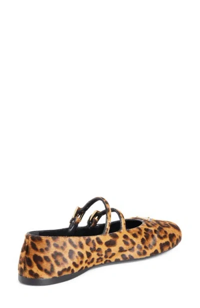 Prada Printed Leather Ballet Flats