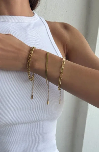 St. Moran Set Of 3 Assorted Chain Bracelets