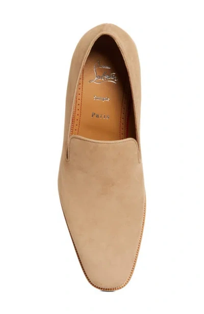 Christian Louboutin Dandelion Venetian Loafer In Brown
