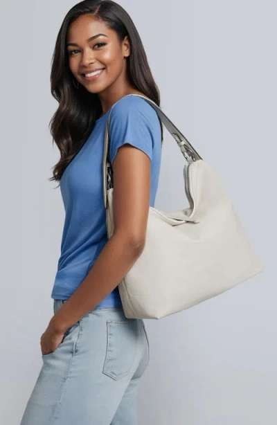Aimee Kestenberg Ava Leather Hobo Bag In Gray