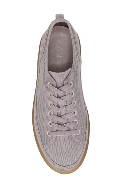 Vionic Winny Knit Low Top Sneaker In Purple