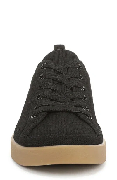 Vionic Winny Knit Low Top Sneaker In Black