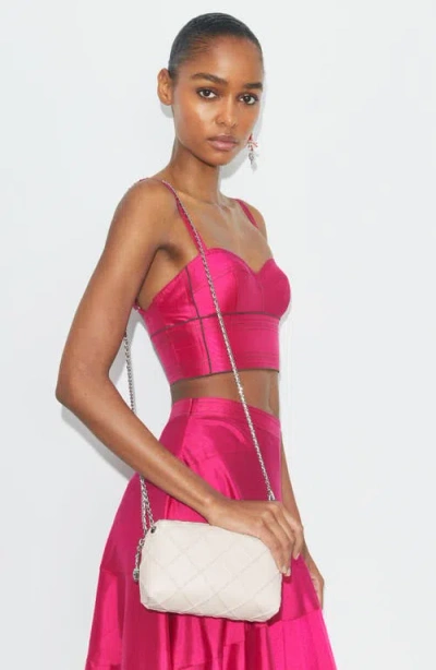 Tory Burch Fleming Soft Leather Crossbody Bag In Pink