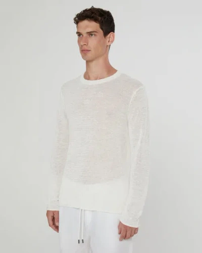 Onia Kevin Crewneck Linen Sweater