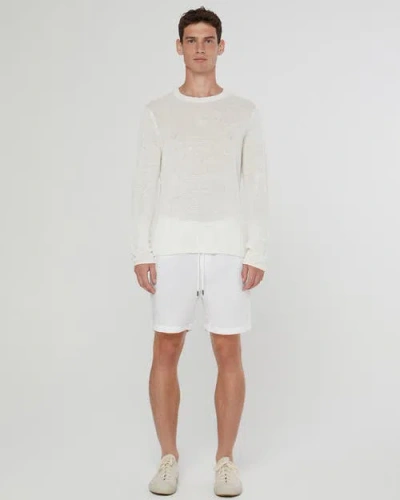 Onia Kevin Crewneck Linen Sweater