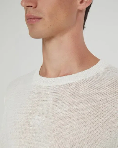 Onia Kevin Crewneck Linen Sweater