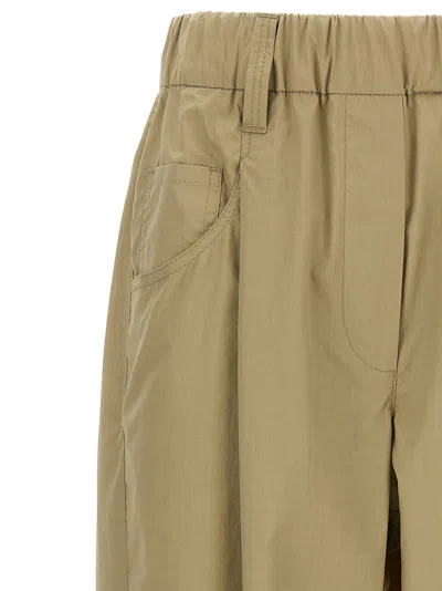 Brunello Cucinelli Monile Pants Green