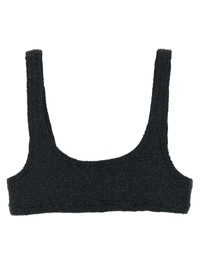 Mc2 Saint Barth Woman Brown Classic Crinkle Bralette Naima